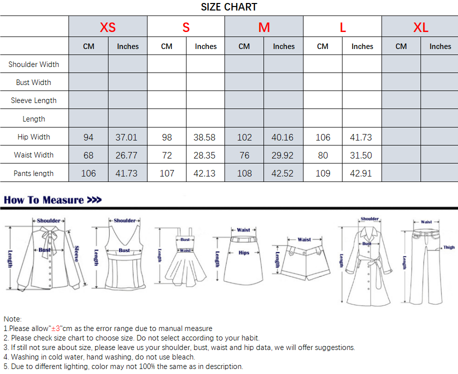 Women's casual embroidered wide leg pants